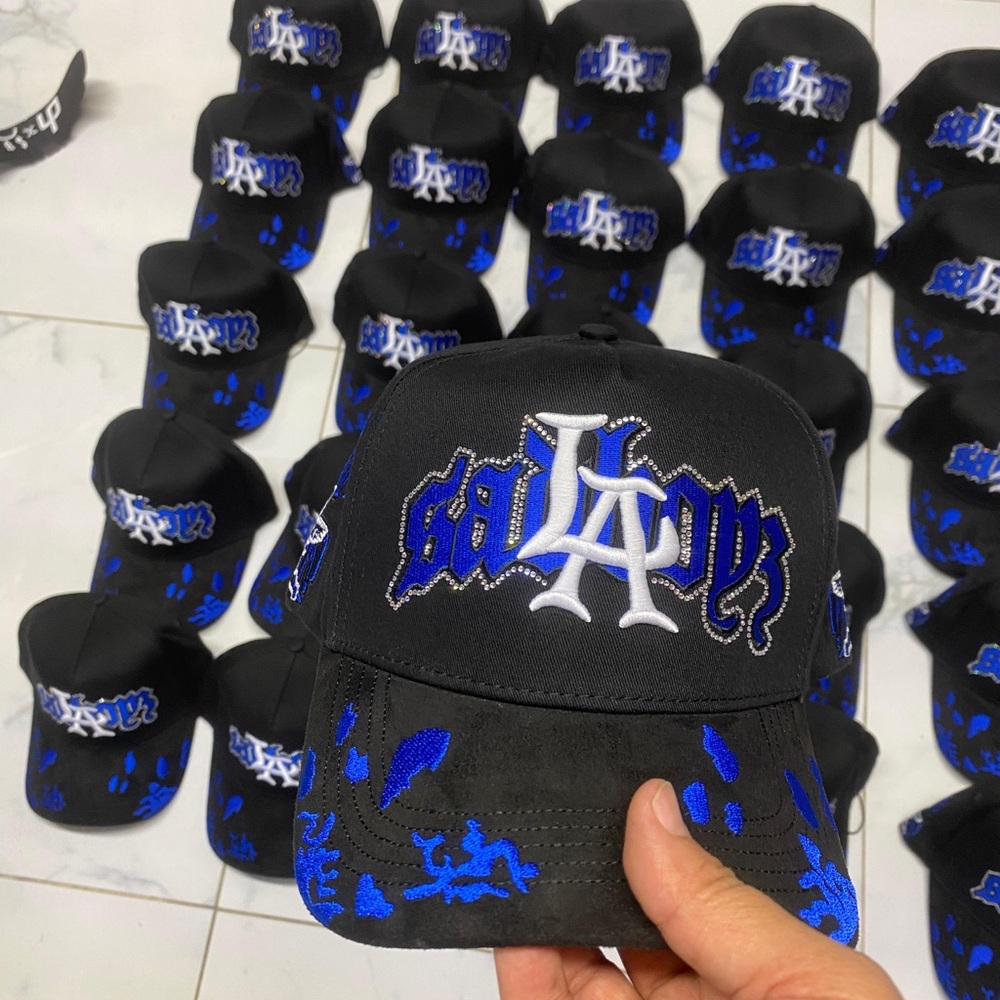 Dandy Hats x Junior H Angel Azul Hat Deluxe Embroidered Cap